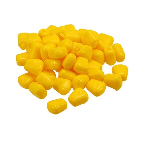 100Pcs Corn Smell Soft Bait Fake Corn Buoyancy Bait Fishing Accessories (Yellow) - Picture 8 of 9