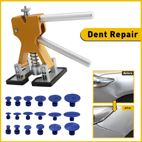 New Car Body Puller Dent Bridge Lifter Tool Paintless Hail Remover Repair Kit