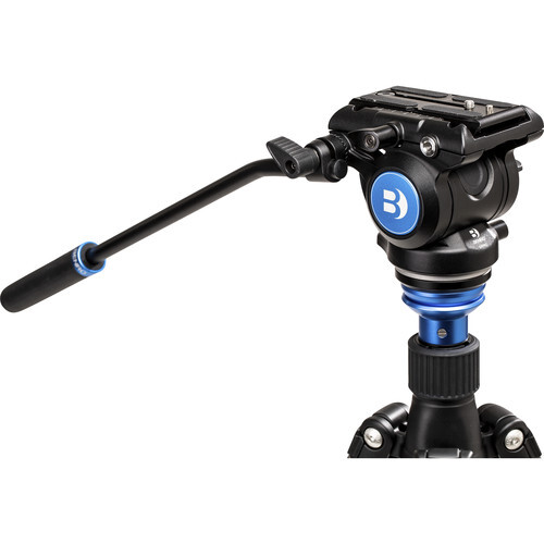 Benro S4 Pro Fluid Video Head Video Tripod Head with Pan Arm 8.8 lb Max - Picture 2 of 19