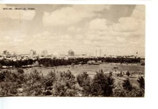 Skyline Amarillo-Texas-Vintage Conoco Touraide Advertising Postcard