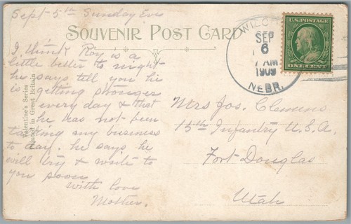 HARVEST FIELD NE ANTIQUE POSTCARD - Picture 2 of 2