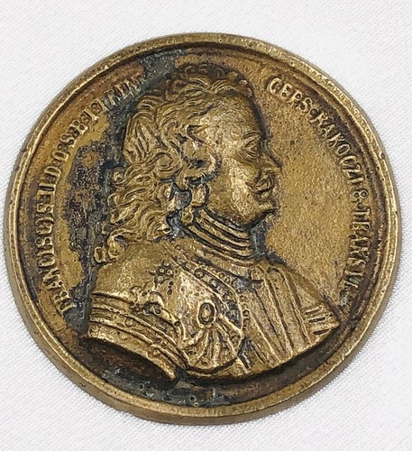 Messingmedaille Ferenc Rákóczi - Bild 2 von 24