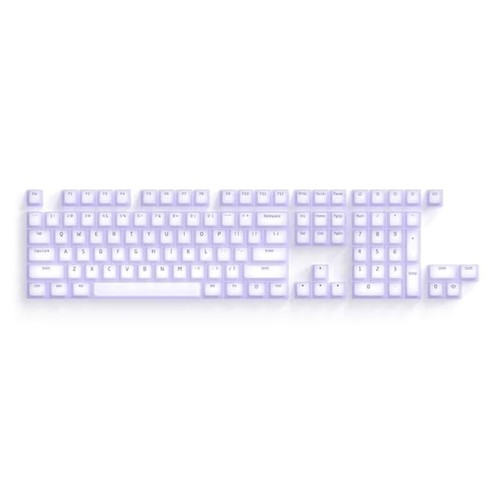 Colorful Silicone Keyboard Keycaps, Soft Skin Friendly Texture Quiet Operates - Photo 5/10