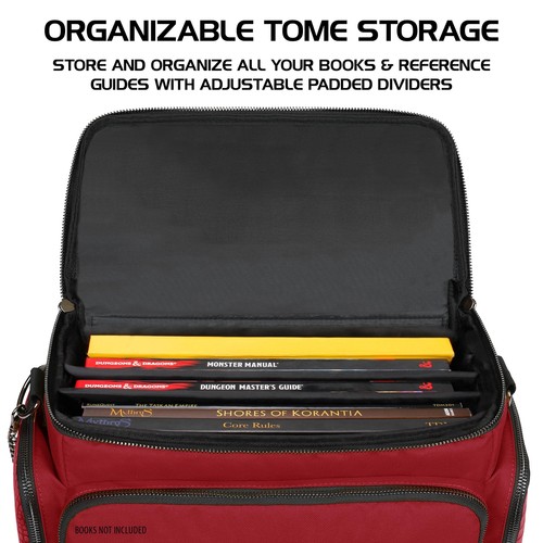 ENHANCE RPG Borsa dell'Avventuriero Edizione da Collezione (Rosso Drago) - Foto 5 di 9
