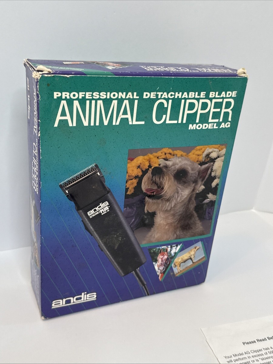Andis Animal Clippers Model AG Plus Single Speed W/ Extras