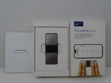 AliveCor KardiaMobile Personal EKG ECG 1-Lead Monitor Black Used AC-009-UA-C