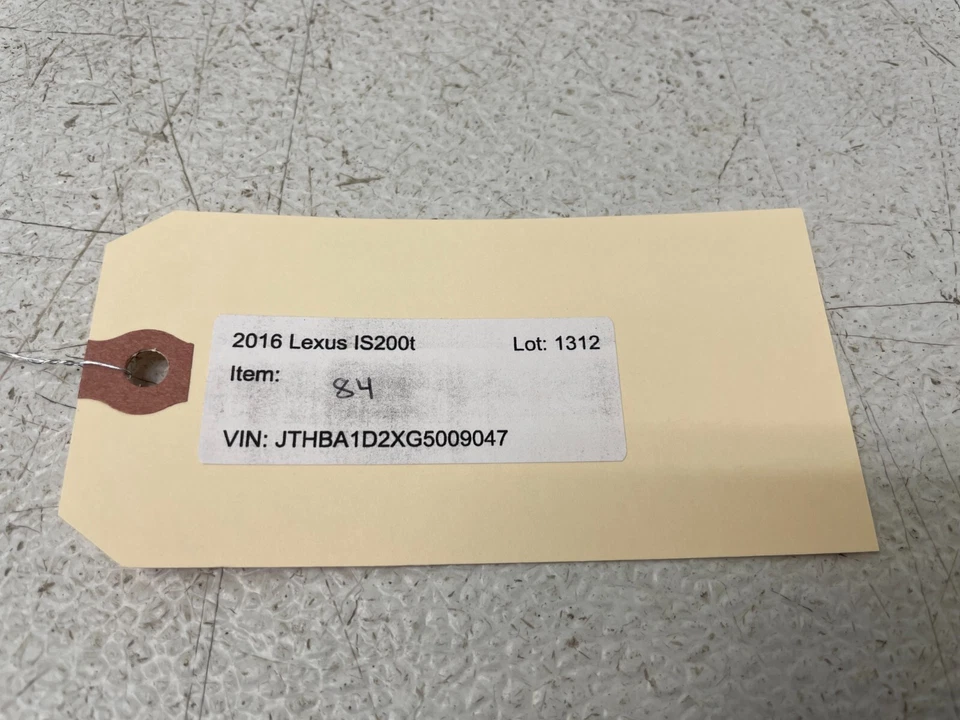 Комплект солнцезащитных козырьков для правого и левого Lexus IS200t IS300 IS350 2016-2020 годов выпуска 1312 от оригинального производителя - Изображение 4 из 4