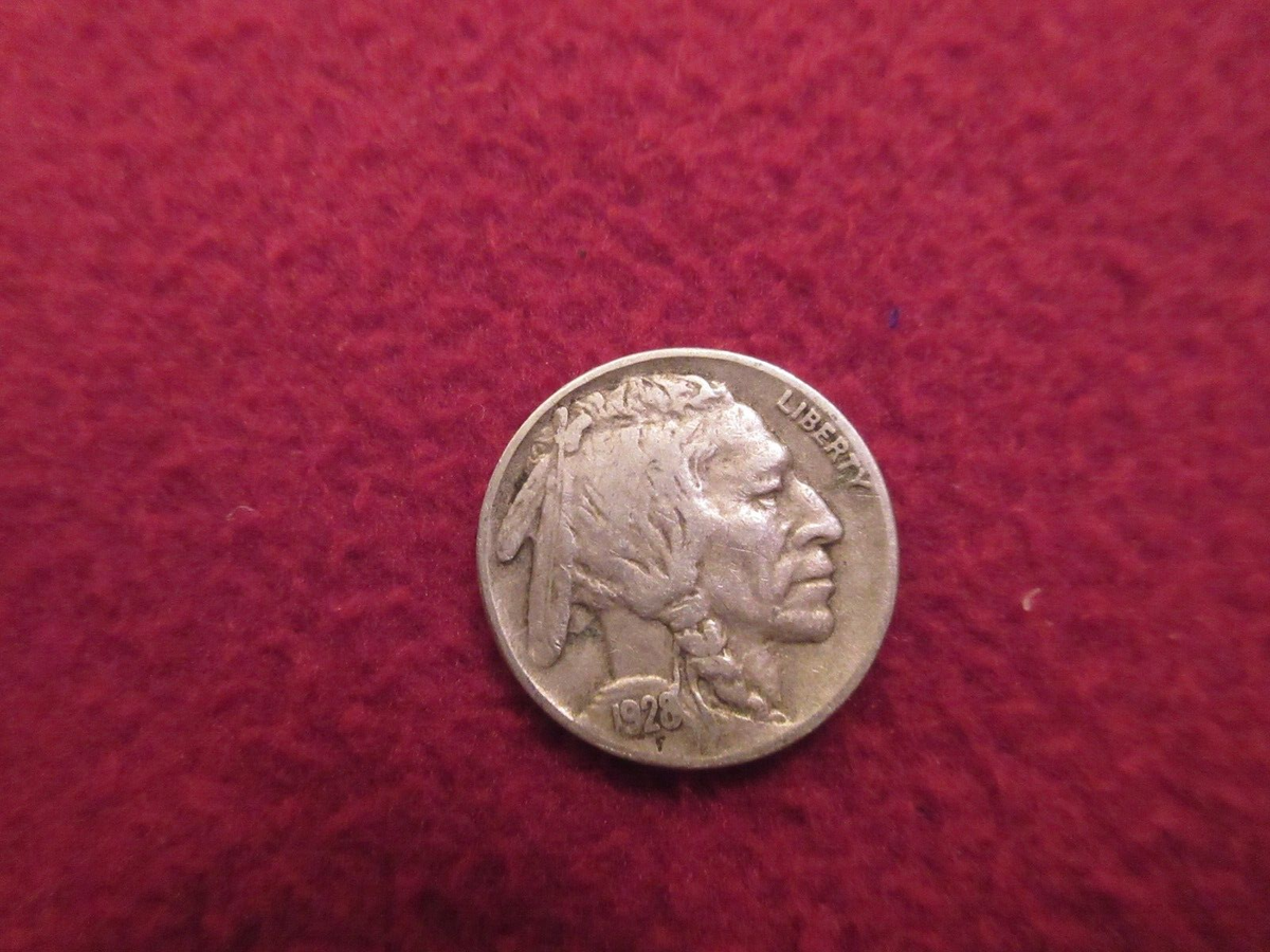 1928 S BUFFALO NICKEL 5¢ ORIGINAL | eBay