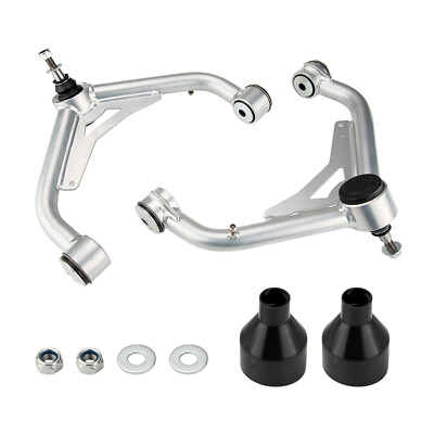 2-4  Lift Front Upper Control Arms For 2001-2010 Silverado Sierra 2500HD 3500HD