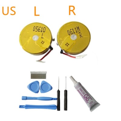 2pcs CP1654 A3 Battery + tools For QuietComfort QC 1.0 & Jabra STORM Earbuds