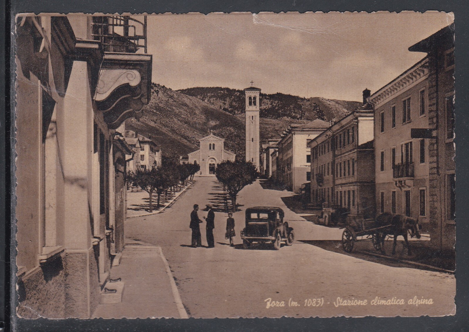 Cartolina Foza Stazione Climatica Alpina EB1151