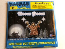 HOCUS POCUS NEW Sealed RARE Vtg PC DOS 3.5" Apogee Shareware floppy diskette