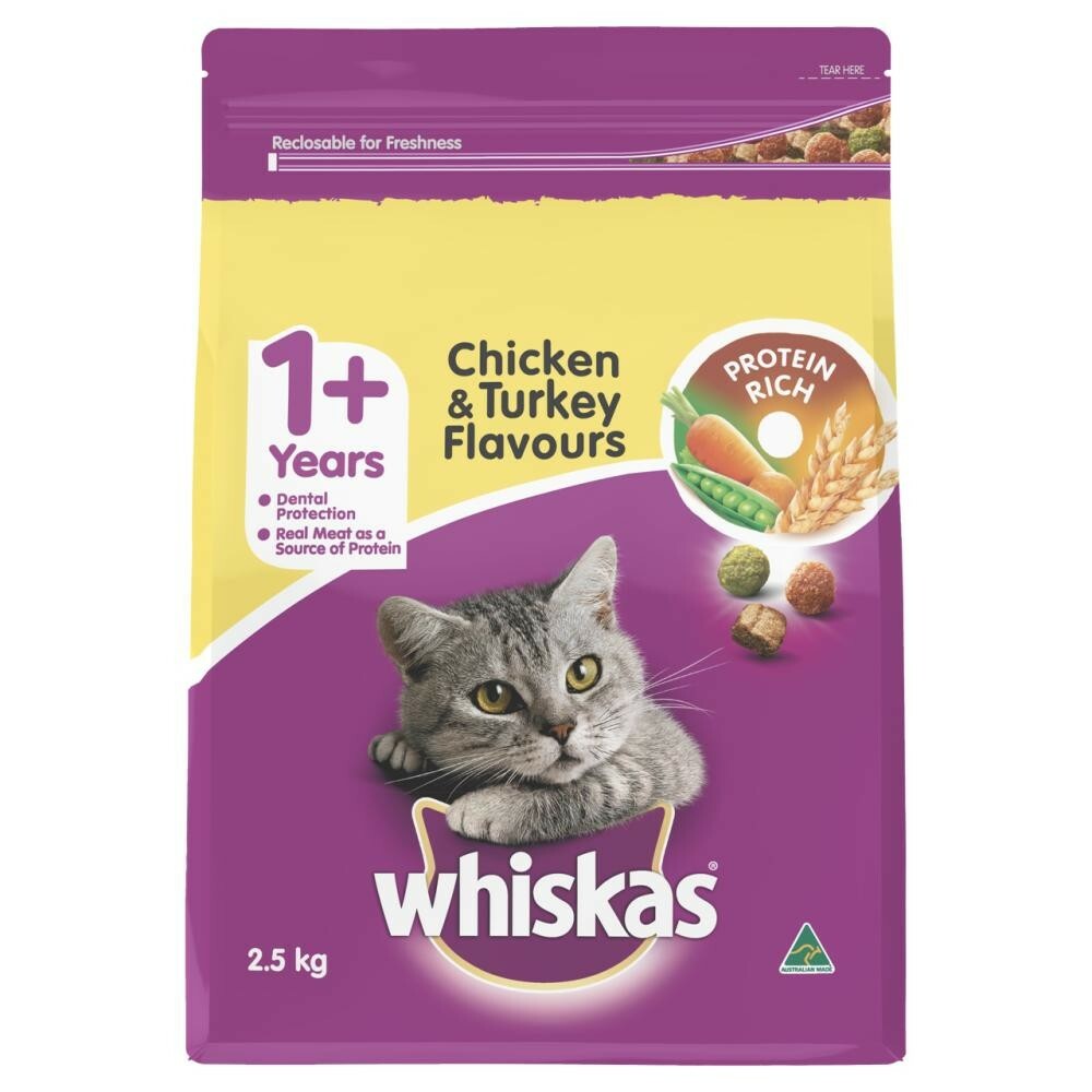 whiskas dry cat food 10kg