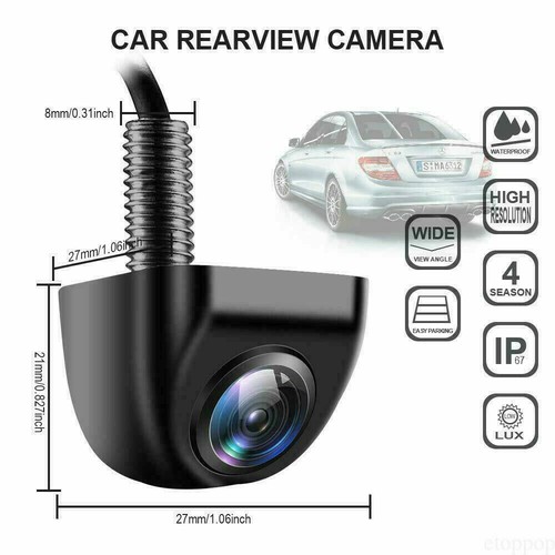 Waterproof HD 170° Car Reverse Backup Night Vision Camera Rear View Parking Cam - Picture 8 of 16