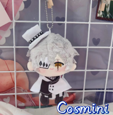 Bungo Stray Dogs Nikolai Gogol 12cm Plush Doll Keychain Stuffed
