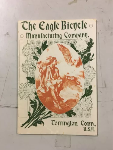 Eagle Bicycle Co 1888 Antique Brochure Literature Torrington CT Cycle Manufactur