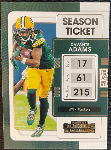 Davante Adams Base Parallels Numbered and Insert Cards - Pick Your Card - Picture 5 of 14