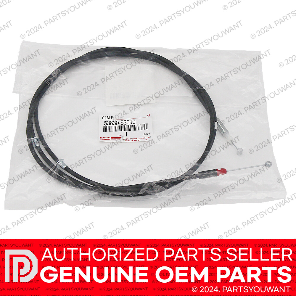 GENUINE Lexus 2001-2005 IS300 OEM New Hood Lock Release Cable