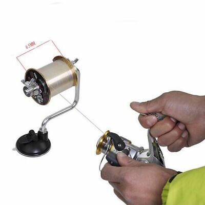 Fishing Reel Spool Spooler Portable Aluminum Line Winder System Tackle Tool 