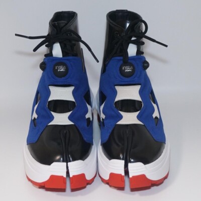 Maison Margiela Reebok Instapump Fury High Top Tabi Sneakers