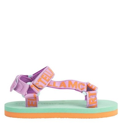 Stella McCartney Kids  Logo Tape Sandals