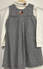 Strasburg Halloween Jumper Turtleneck Black White Gingham Ghost Jack-O-Lantern