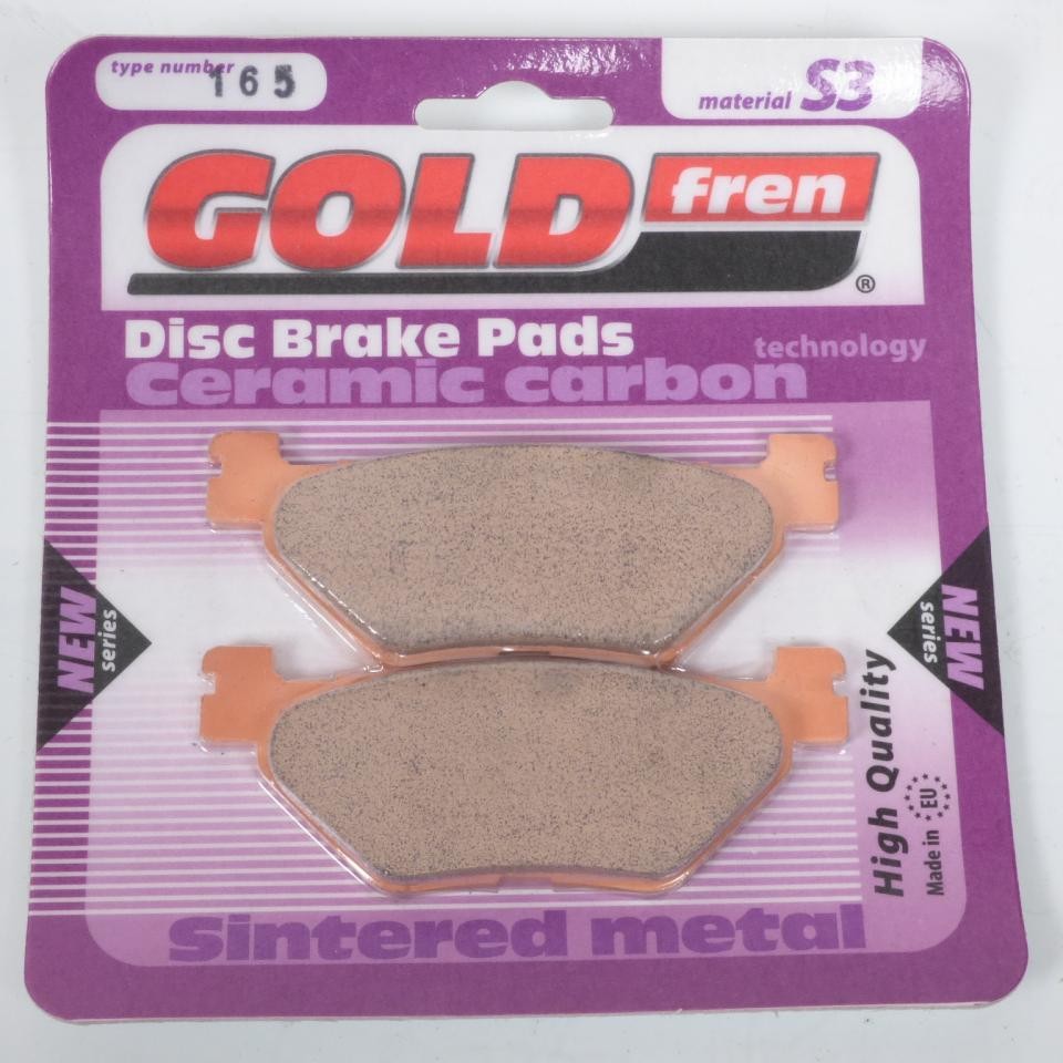 Plaquette de frein arrière Gold Fren pour les sorties routières en Yamaha V-MAX 1700