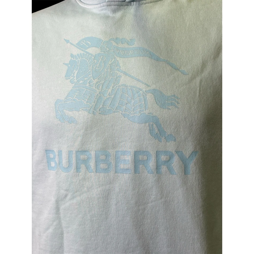 Sudadera con Capucha Burberry Azul Brillante Topacio Redditch Ekd Mofit Algodón Sin Mangas Talla XS Foto 3 de 4