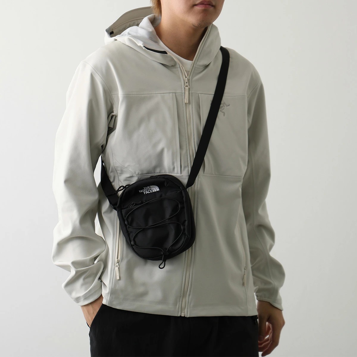 THE NORTH FACE Borealis Cross Bag NN2PS01A Men's/Women's Bag - Black/Black image 9