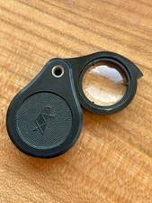 Vintage 7x USSR Pocket Loupe Magnifier High Quality Optics, Carl Zeiss Analog