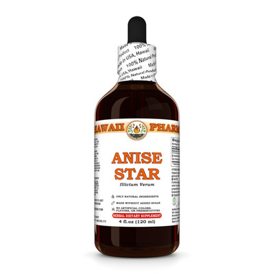 Anise Star (Illicium Verum) Dried Fruit Liquid Herbal Extract