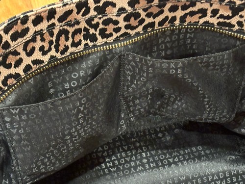 Kate Spade New York Shore Street Leopard Margareta Large Handbag WKRU5355 NWOT - Picture 3 of 16