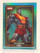 2025 Topps Chrome Marvel Deadpool Colossus #6 Aqua Refractor /199