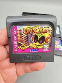 SEGA Game Gear 7 Game Bundle - Sonic, Tempo Jr, Headdy, Captain America, Etc