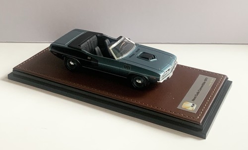 1/43 1971 Plymouth Cuda Convertible open gray metallic GLM - 第 3/9 張圖片