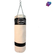 Pro Quality 48" Black Punching Bag with Chains - Ultimate Boxing Power Training