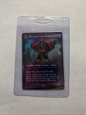 FOIL BLITZWING, CRUEL TORMENTOR (SHATTERED GLASS) Transformer Magic MTG CARD