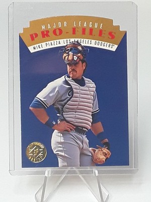 1995 SP Championship Series - Major League Pro-Files Mike Piazza #57 Die-Cut