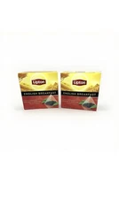 Lipton English Breakfast Black Tea 20 Pyramid Bags Assam Ceylon  (2Pack) 2/26