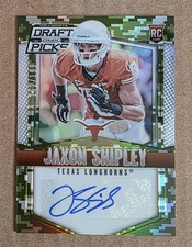 2015 Panini Prizm Collegiate Draft Picks - Jaxon Shipley Camo Prizm /199 (RC/AU)