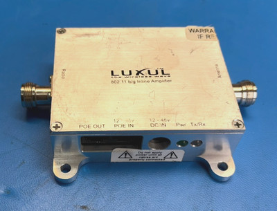 Luxul 802.11 b/g Inline Amplifier 1-Watt POE Amplifier - Radio - Antenna