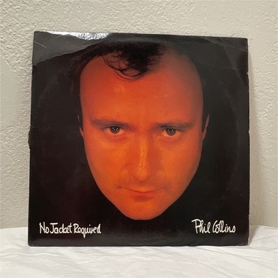 Phil Collins No Jacket Required 12'' LP 33RPM Stereo Atlantic 1985 A1 81240