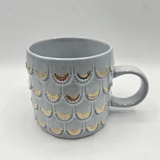 Starbucks 2015-2016 Mermaid Siren Scales Gray Mug 10oz