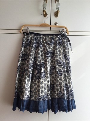 Odd Molly Wickelrock Gr. 1 S Gr. 36 blau weiß, top!