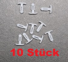 10x Clips Klammer Türdichtung Gummidichtung VW Golf 1 Cabrio Caddy 1 Jetta 1