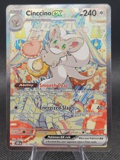 Cinccino ex 119/086 Crown Zenith Full Art Holo Ultra Rare English 2023 240HP