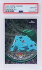 2000 Topps Chrome Pokemon Tv Bulbasaur #1 PSA 10 Gem Mint