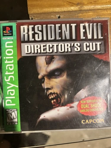 Resident Evil Director's Cut Sony PlayStation 1, 1997, Complete with Manual