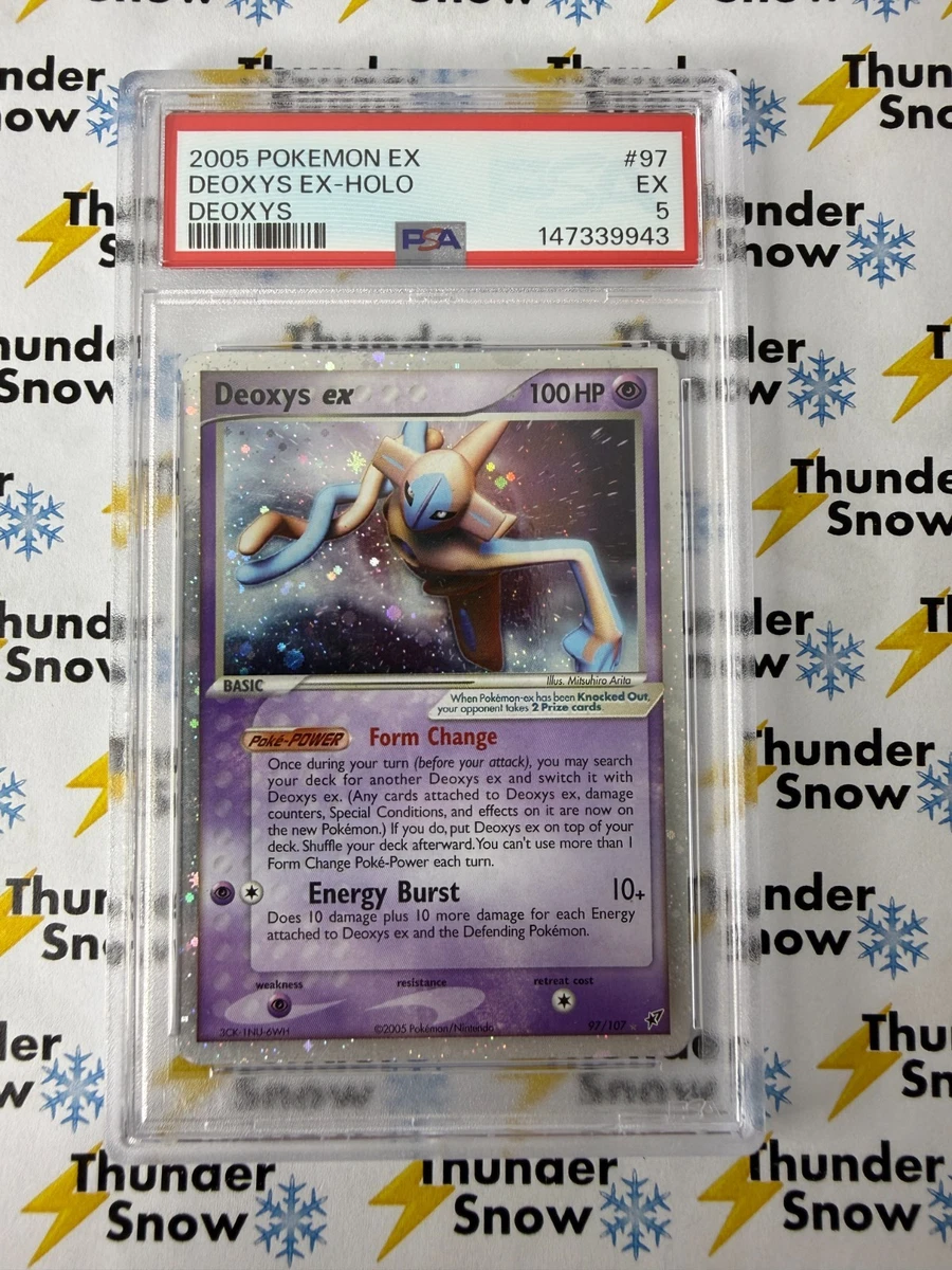 Pokémon TCG EX Deoxys Individual Collectible Card Game Cards for
