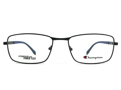 Champion Brillengestell CU4011 C02 Blau Metall Vollrand Powerflex 58-19-150